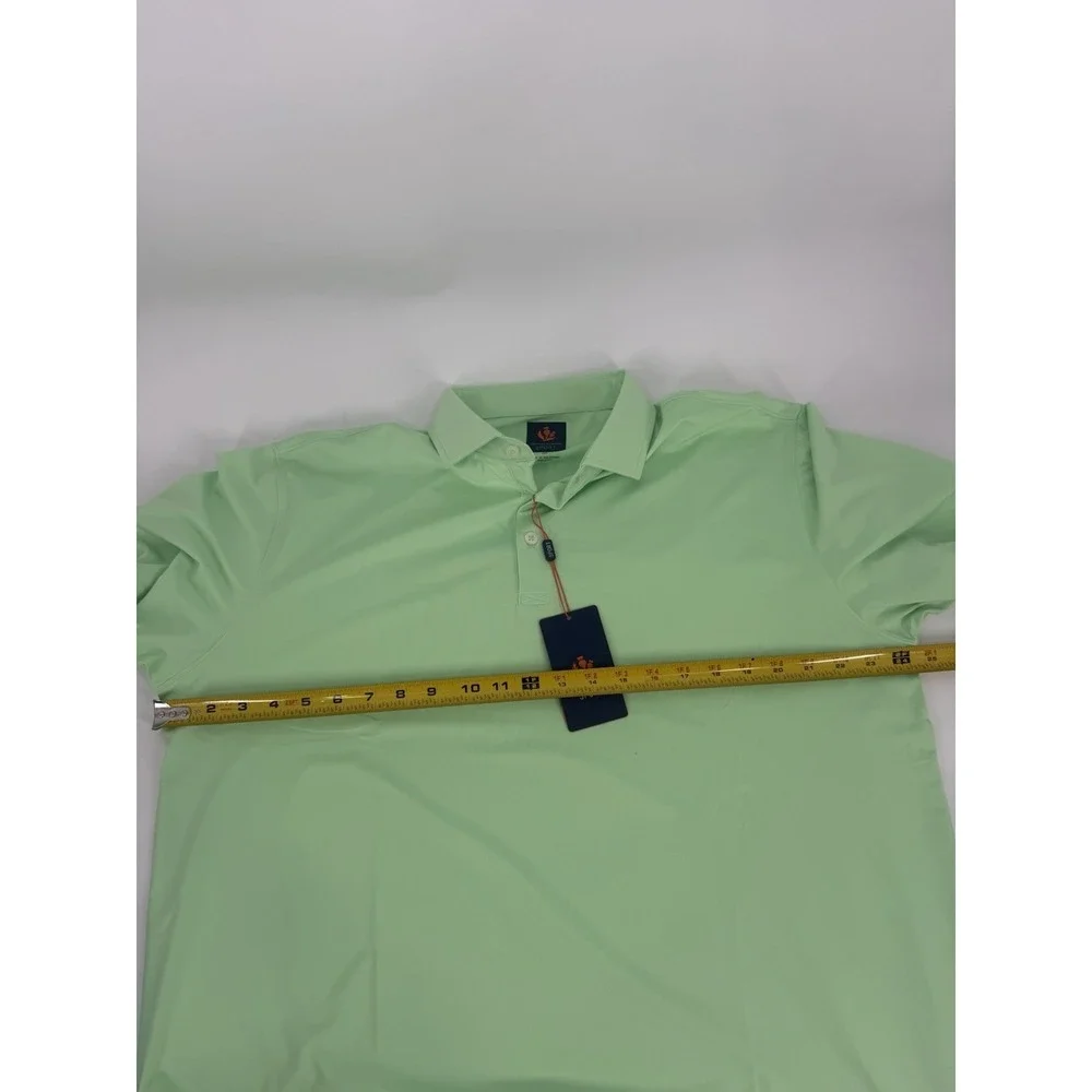 Donald Ross Sports Polo Shirt XL Green Golf Performance MIAMI LAKES CLUB LOGO - Picture 5 of 6